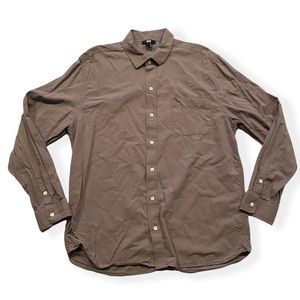 Paige Hastings Button Down Shirt Cotton Grey Bluff Mens Size XL